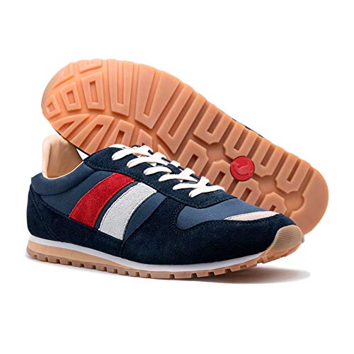 El Ganso 4110W190018, Zapatillas para Hombre, Rojo (Granate 0018), 42 EU