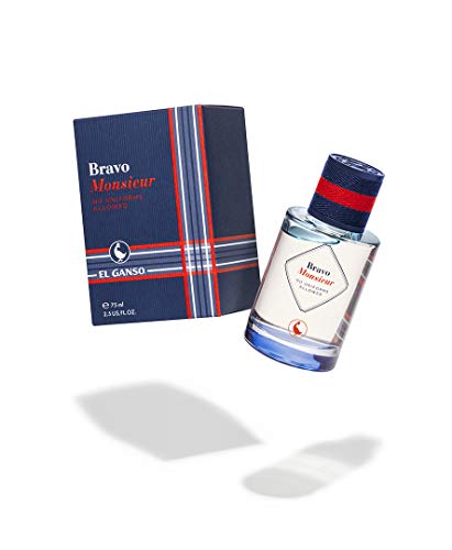 EL GANSO BRAVO MONSIEUR EAU DE TOILETTE 75ML VAPORIZADOR Unisex adulto, Negro, Único