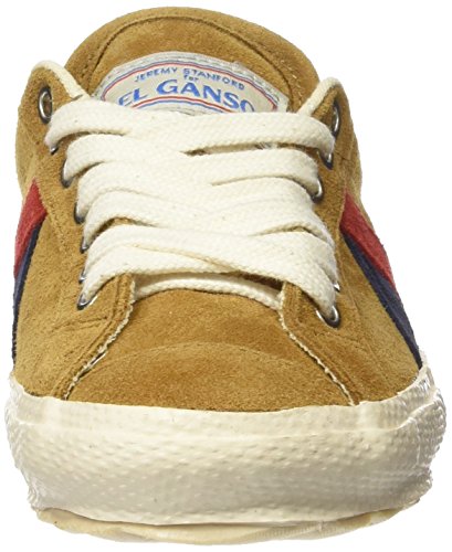 El Ganso M Berliner Suede Walking, Zapatillas de Deporte Unisex Adulto, Marrón (Cuero), 36 EU