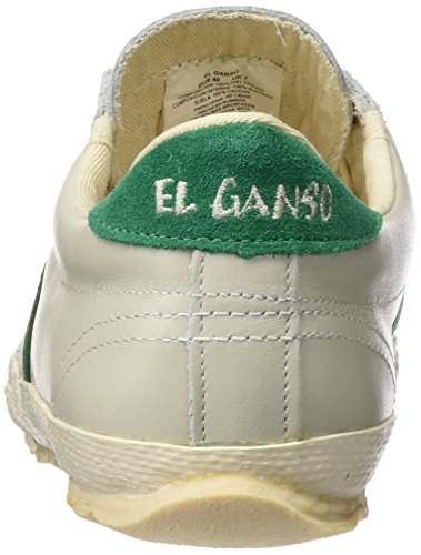 El Ganso M Match Leather Ribbon It, Zapatillas de Deporte Unisex Adulto, Blanco (White), 40 EU