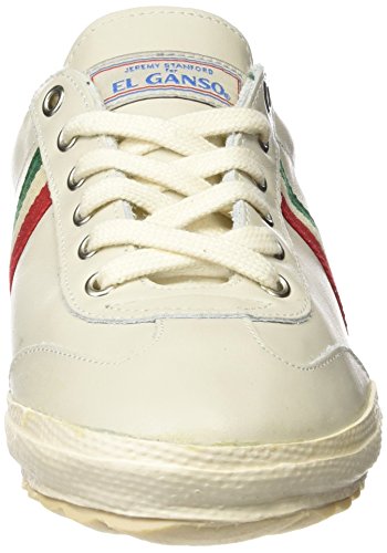 El Ganso M Match Leather Ribbon It, Zapatillas de Deporte Unisex Adulto, Blanco (White), 40 EU