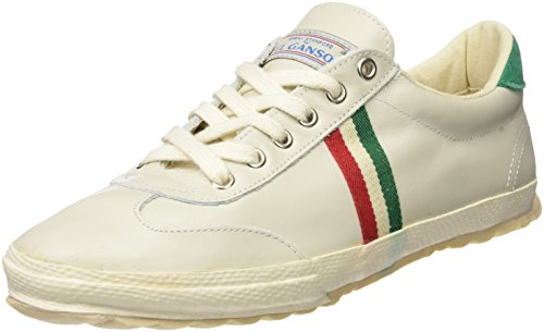 El Ganso M Match Leather Ribbon It, Zapatillas de Deporte Unisex Adulto, Blanco (White), 40 EU