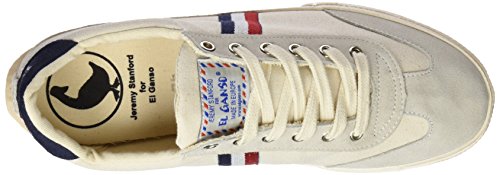 El Ganso Match Canvas Ribbon, Zapatillas de Deporte Unisex Adulto, Blanco (Off-White), 45 EU