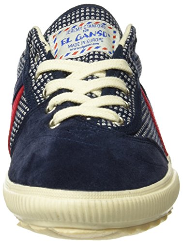 El Ganso Tigra Walking Fabric New Hastag, Zapatillas de Deporte Unisex Adulto, Azul (Dark Blue/White), 43 EU