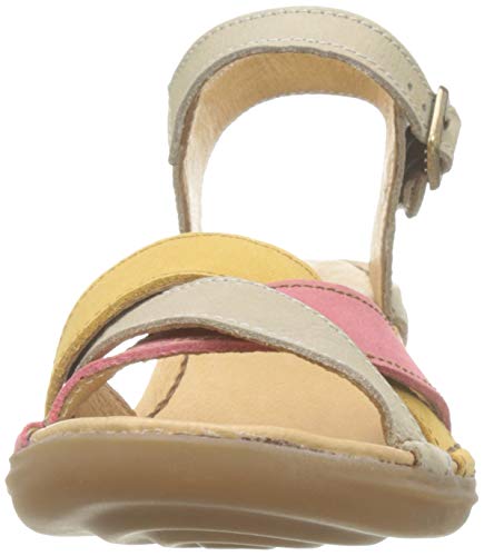 El Naturalista Aqua, Sandalias con Correa de Tobillo para Mujer, Multicolor (Piedra Mixed Piedra Mixed), 38 EU