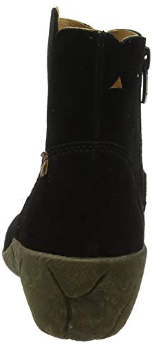 El Naturalista Caliza, Botines Mujer, Negro (Black Black), 40 EU