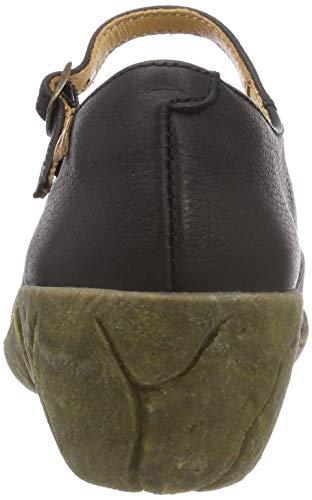 El Naturalista Caliza, Zapatos de tacón con Punta Cerrada Mujer, Negro (Black Black), 40 EU