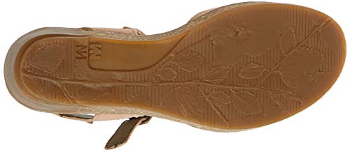 El Naturalista Leaves, Sandalias con Punta Abierta para Mujer, Rosa (Candy Candy), 40 EU