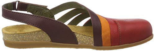 El Naturalista Zumaia, Sandalias con Punta Cerrada Mujer, Azul (Tibet Mixed Tibet Mixed), 39 EU