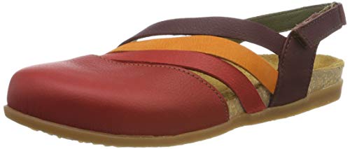 El Naturalista Zumaia, Sandalias con Punta Cerrada Mujer, Azul (Tibet Mixed Tibet Mixed), 39 EU