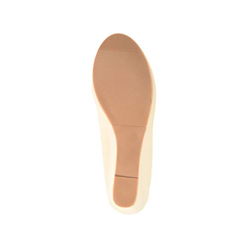 Elara Zapato de Tacón Alto Mujer Cuña Plataforma Chunkyrayan Beige B8011 Beige-41