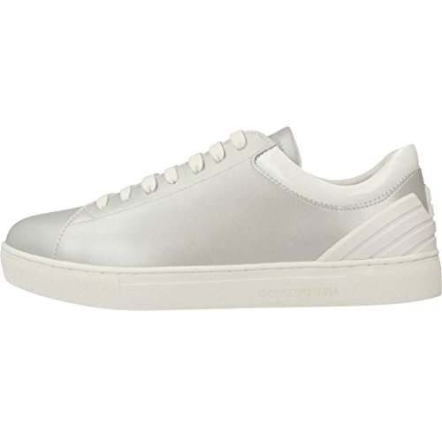 Emporio Armani Calzado Deportivo Mujer X3X043 XL211 para Mujer Plateado 39 EU