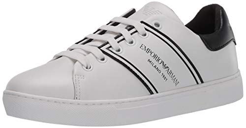 Emporio Armani Lace Up - Zapatillas Deportivas para Mujer, Color, Talla 34 EU