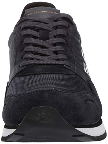 EMPORIO ARMANI Pino Zapatillas Moda Hombres Marino - 45 - Zapatillas Bajas