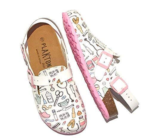 ENFERMERANDO. Zueco de fácil Cuidado con Estampado Especial diseñado por la Marca ENFERMEREANDO (41)