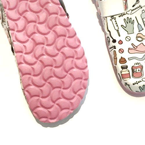 ENFERMERANDO. Zueco de fácil Cuidado con Estampado Especial diseñado por la Marca ENFERMEREANDO (41)