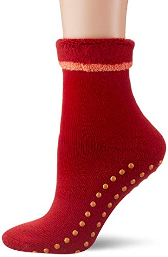 Esprit Cosy Calcetines, Rojo (SPRT Red 8003), 39/42 (Talla del Fabricante: 39-42) para Mujer