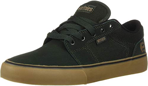 Etnies Barge LS, Zapatillas de Skateboard para Hombre, Verde (Green/Gum 327), 38.5 EU