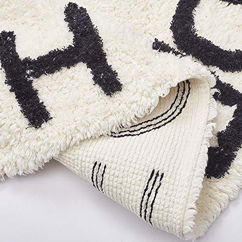 Faus Koco Estilo Nórdico 26 Letras Ronda Esteras De La Alfombra Juego De Letras Tienda De Esteras Tejidas A Mano De Los Niños Antideslizante Almohadilla Resistente (150 * 150 Cm) (Color : Gray)