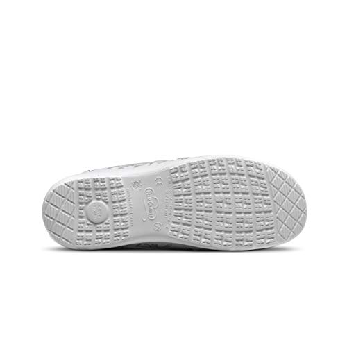 FELIZ CAMINAR - Zapatos Estampados Sanitarios Atom Sanitario/Antideslizantes y Cómodos para Mujer/Clínicas, Veterinarios, Hospital, Geriátricos (39)