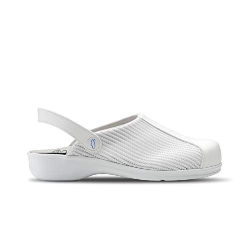 Feliz Caminar - Zapatos Sanitarios Epsilon Blanco, 37