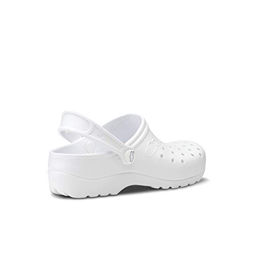 Feliz Caminar - Zueco Sanitario Flotantes Gruyere Blanco, 37