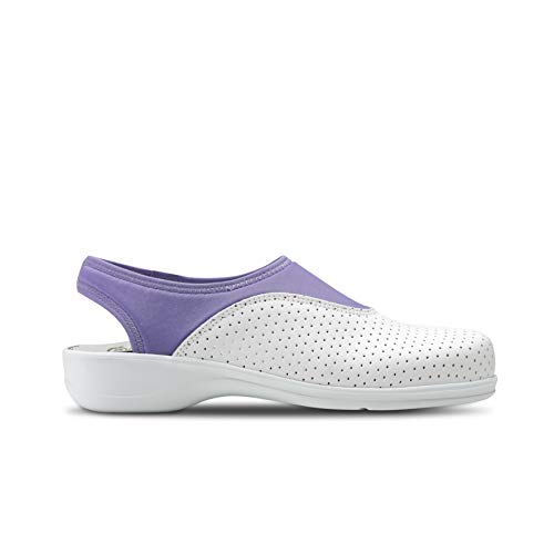 Feliz Caminar - Zuecos Sanitarios Sport Lycra Lavanda, 37