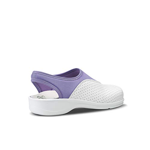 Feliz Caminar - Zuecos Sanitarios Sport Lycra Lavanda, 37