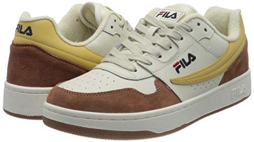 Fila Arcade Low, Zapatillas Hombre, Blanco (Turtledove Tortoise Shell), 43 EU