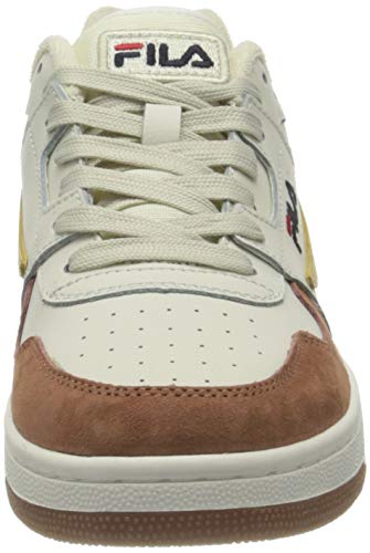 Fila Arcade Low, Zapatillas Hombre, Blanco (Turtledove Tortoise Shell), 43 EU