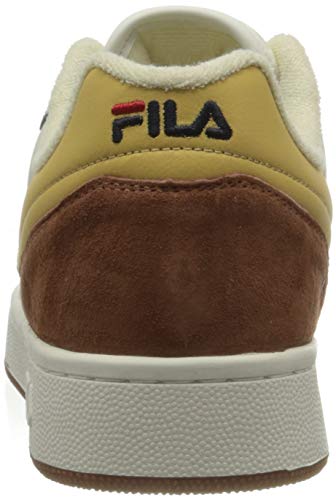 Fila Arcade Low, Zapatillas Hombre, Blanco (Turtledove Tortoise Shell), 43 EU