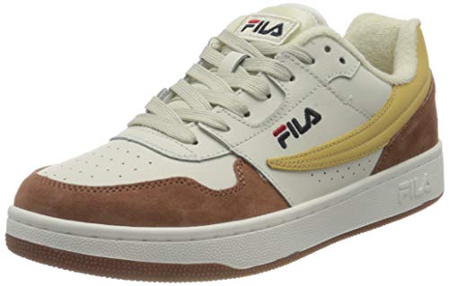 Fila Arcade Low, Zapatillas Hombre, Blanco (Turtledove Tortoise Shell), 43 EU