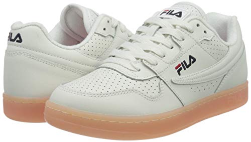 Fila Arcade wmn, Zapatillas Mujer, Blanco (White/Coral Blush), 36 EU