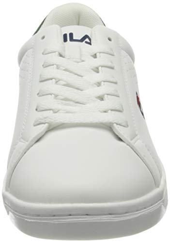 Fila Crosscourt 2 F Low, Zapatillas Hombre, Blanco (White Greener Pastures), 41 EU