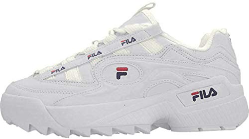 Fila D-Formation wmn, Zapatillas de Deporte Mujer, Blanco (White/Navy/Red), 36 EU