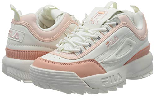 Fila Disruptor CB Low Wmn, Zapatillas Mujer, Blanco (White 1010604/02w), 38 EU