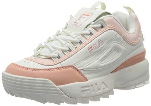 Fila Disruptor CB Low Wmn, Zapatillas Mujer, Blanco (White 1010604/02w), 38 EU