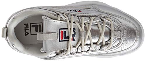 Fila Disruptor F Low wmn, Zapatillas Mujer, Plateado (Plata), 39 EU