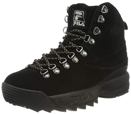 Fila Disruptor Hiking Boot wmn, Zapatillas Mujer, Negro, 39 EU