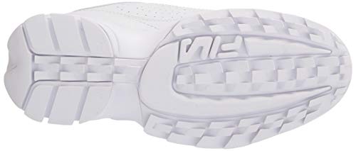 Fila Disruptor II - Zapatillas deportivas para mujer, Blanco 38.5 EU