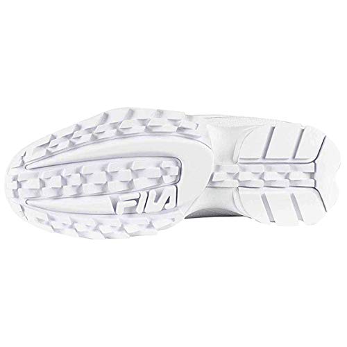 Fila Disruptor II - Zapatillas deportivas para mujer, Blanco 38.5 EU