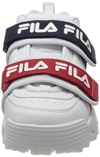 FILA Disruptor Straps wmn, Zapatillas Mujer, Blanco (White), 37 EU