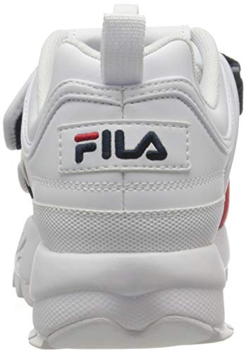 FILA Disruptor Straps wmn, Zapatillas Mujer, Blanco (White), 37 EU