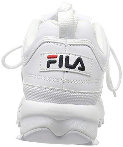 FILA Disruptor, Zapatillas Mujer, Blanco (White), 39 EU