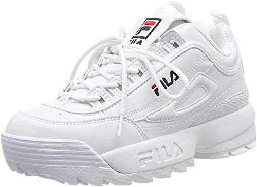 FILA Disruptor, Zapatillas Mujer, Blanco (White), 39 EU