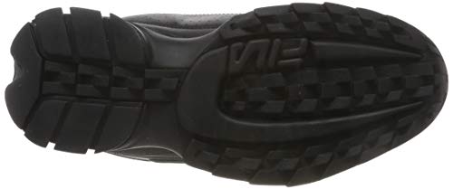 FILA Disruptor, Zapatillas Mujer, Negro (Black/Black), 36 EU
