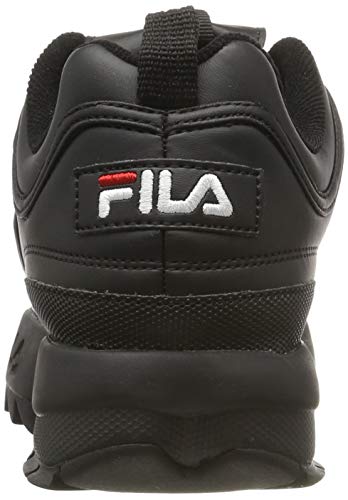 FILA Disruptor, Zapatillas Mujer, Negro (Black/Black), 36 EU