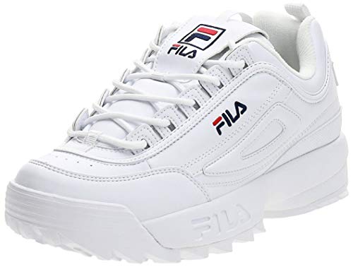 FILA Disruptor, Zapatillas para Hombre, White, 44 EU