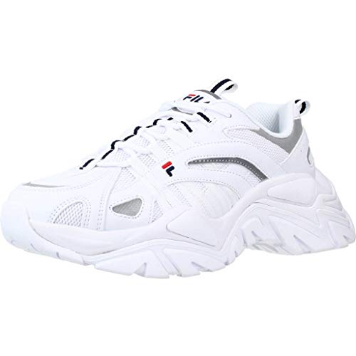 Fila Electrove wmn, Zapatillas Mujer, Blanco (White), 42 EU