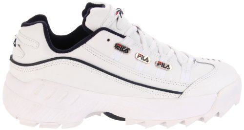Fila Hombre Hometown Extra Cuero White Peacoat Red Entrenadores 44 EU
